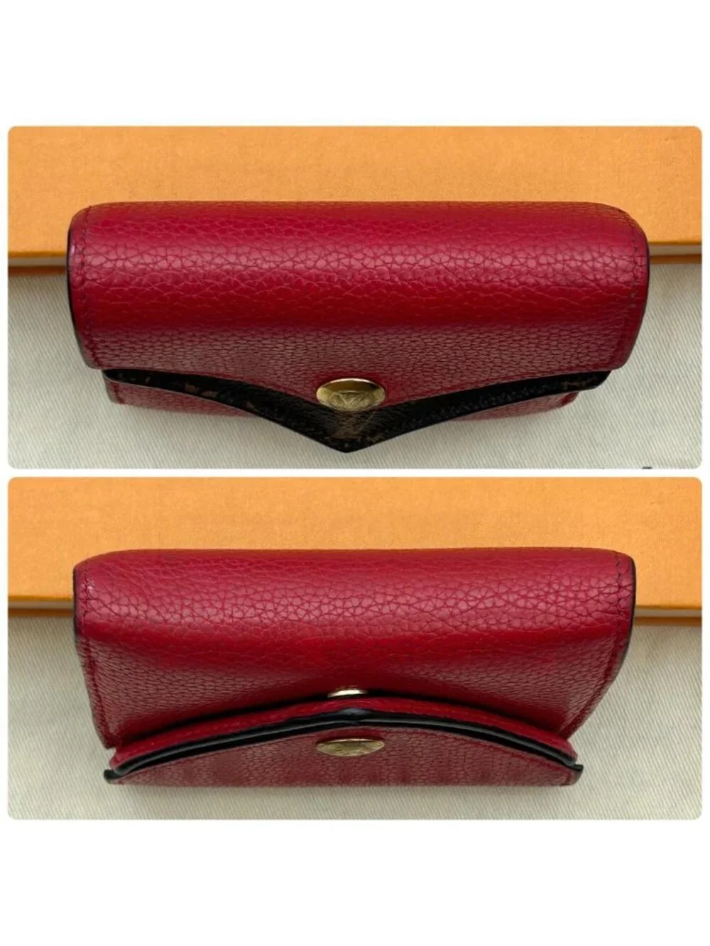 Louis Vuitton Portefeuille Double Compact Folded Wallet